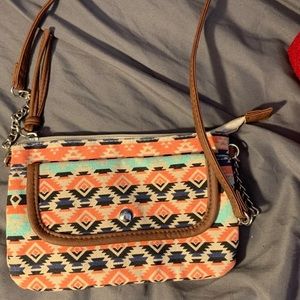 Cross body purse